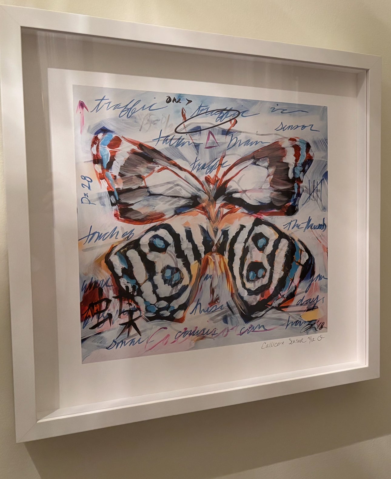 Callicore Sensor — Limited Edition Fine Art Print Edition of 11 | 12 x 12 inches